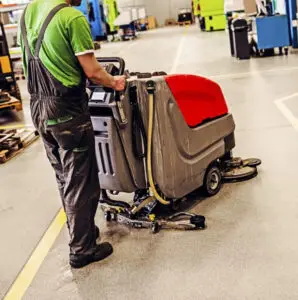 Warehouse Floor Cleaning