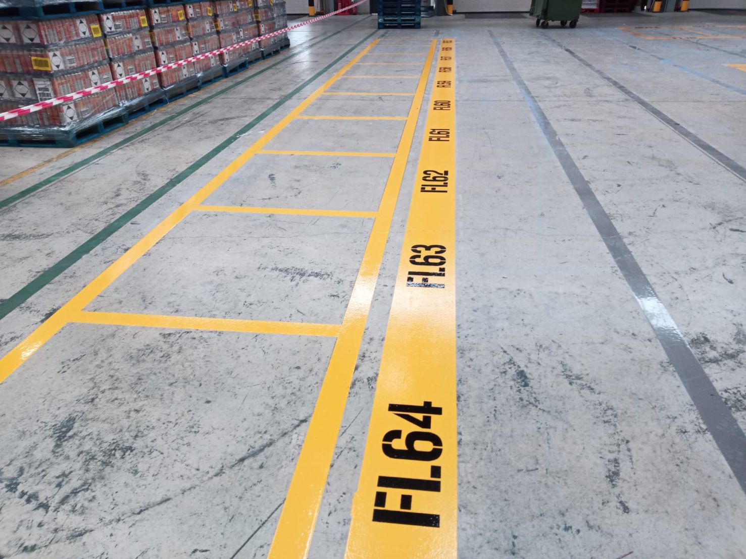 Floor Storage Numbering