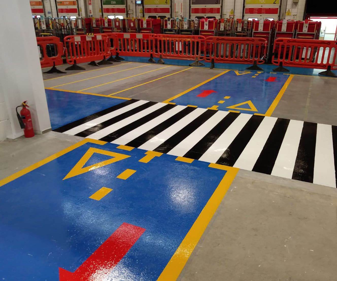 Internal Traffic Pedestrian Crossing